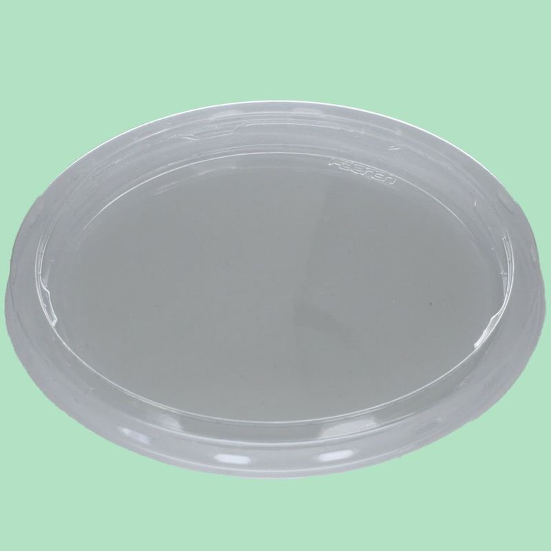 8oz Round Clear Lid