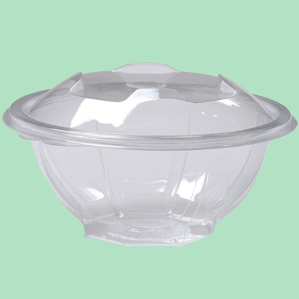 500ml Round Hinged Lid PET Container