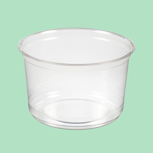 16oz Clear Round Pot