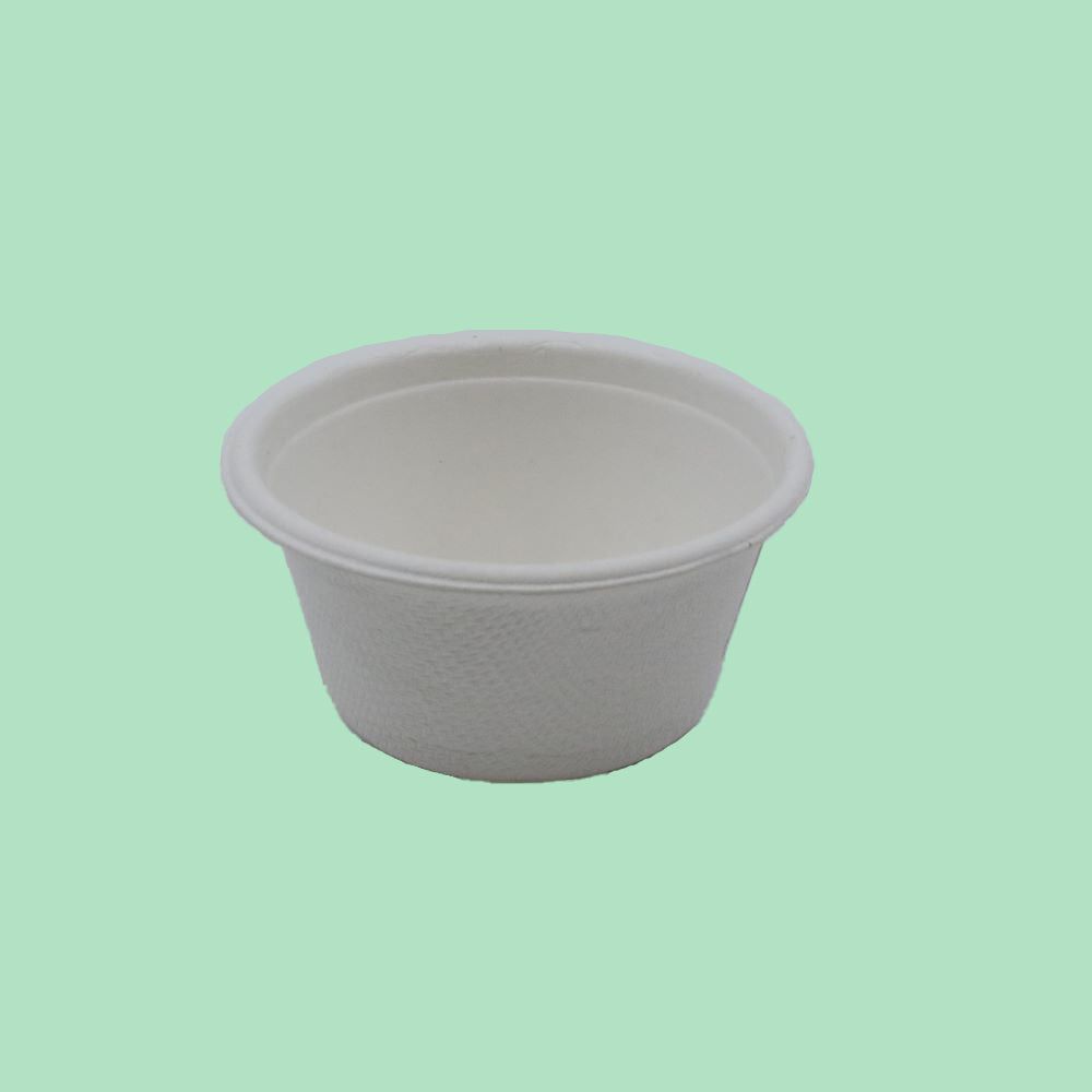 2oz Bagasse Portion Pot