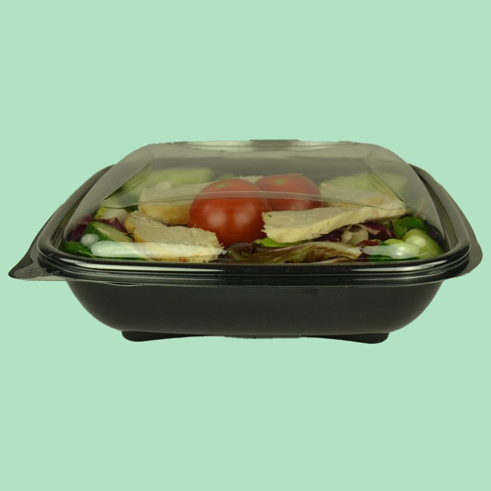 375/500ml Clear Square rPET Lid