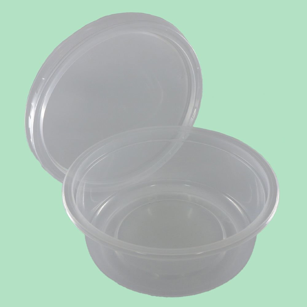 250ml Round PP Pot & Lid Combo