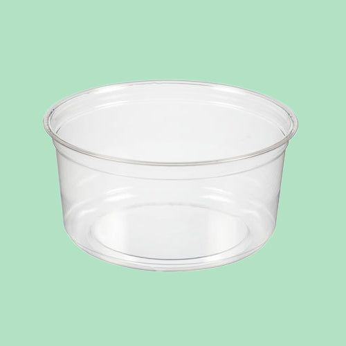 12oz Clear Round Pot