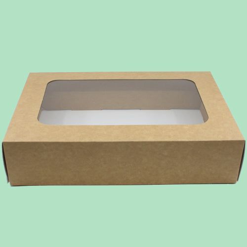 Small Platter Box With Window