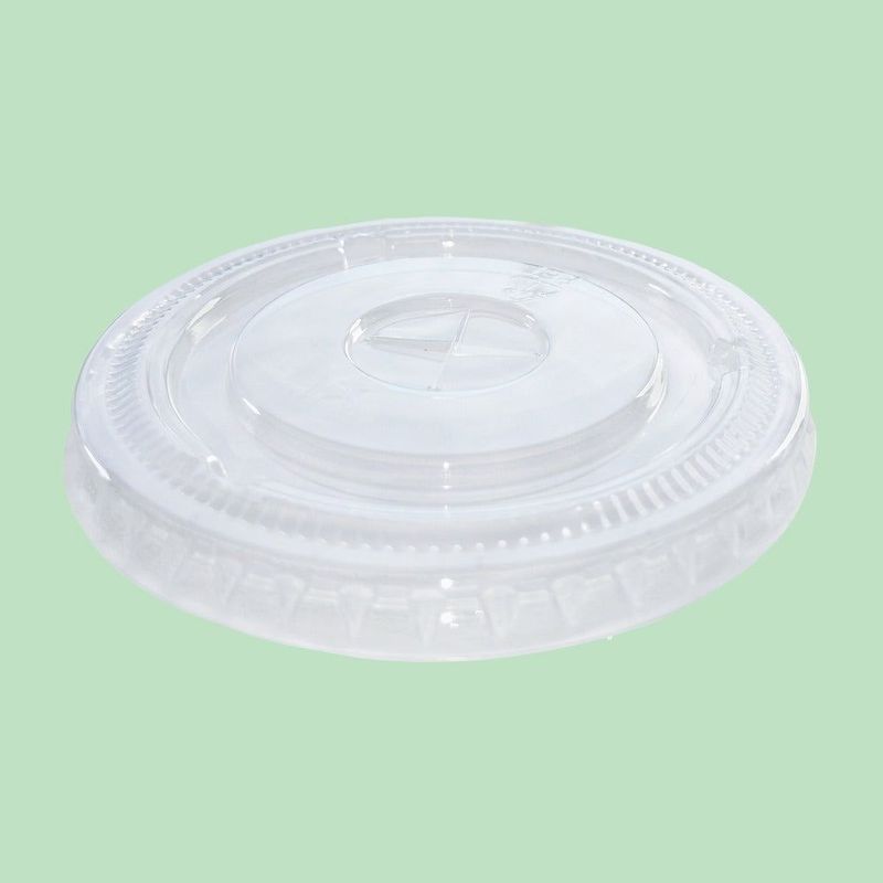 9oz Flat Lid - Straw Slot