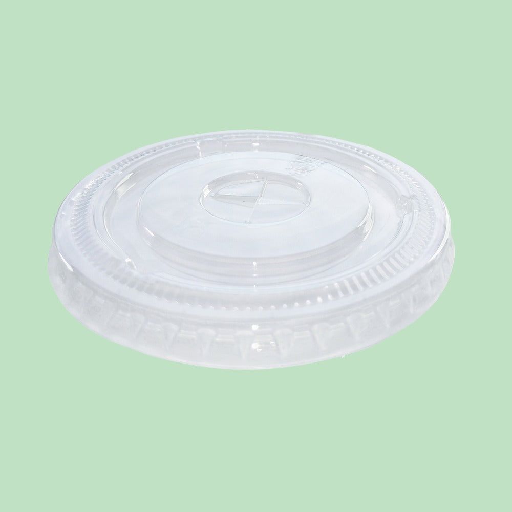 7oz Flat Lid - Straw Slot
