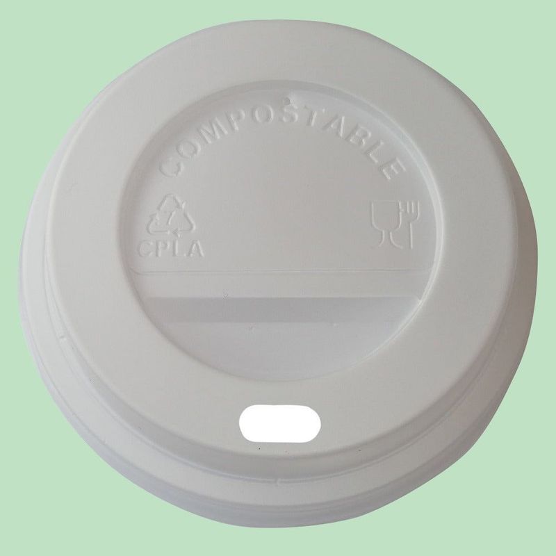 8oz CPLA Dome Sip-Thru Lid