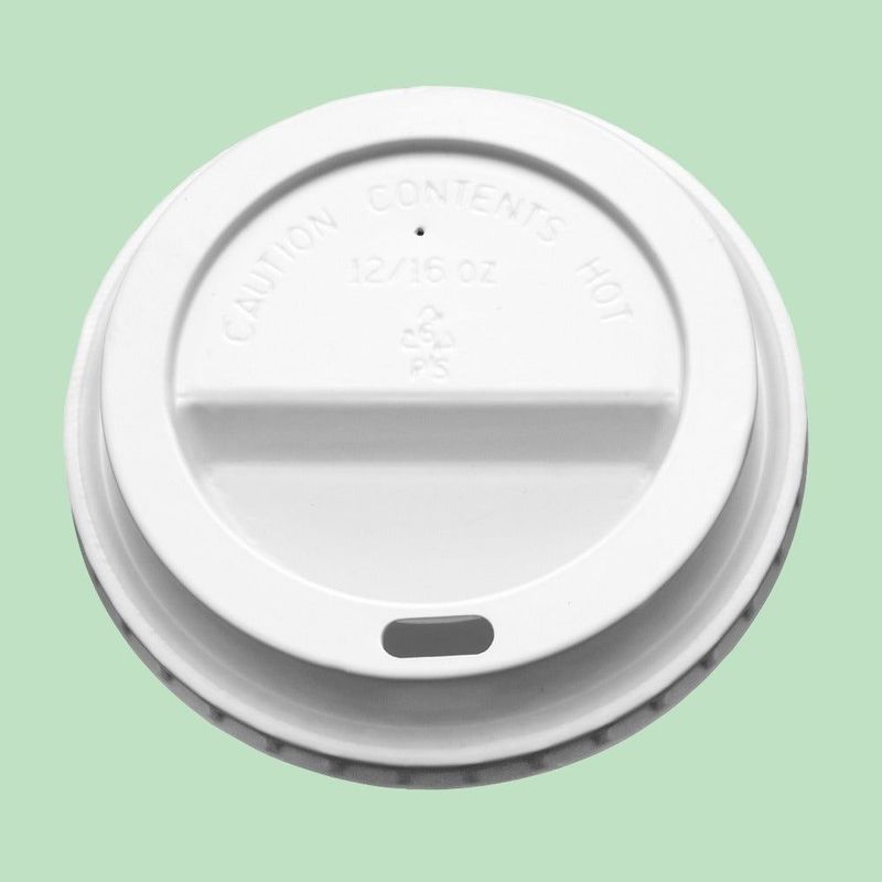 12/16oz Dome Sip-Thru Lid