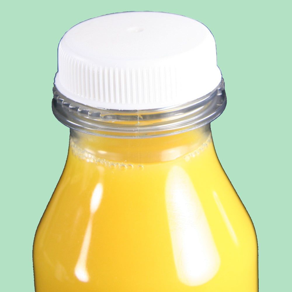 Natural Round Screw On Lid