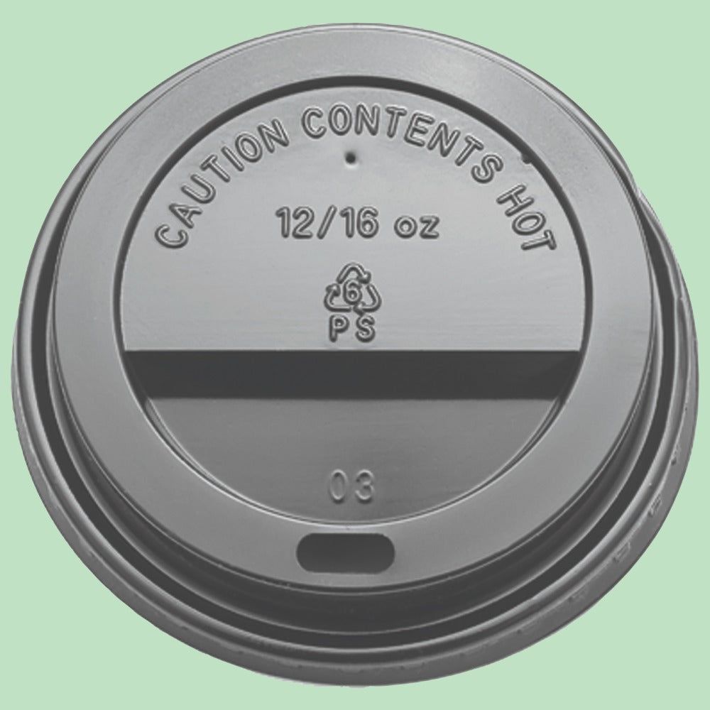 12/16oz Dome Sip-Thru Lid