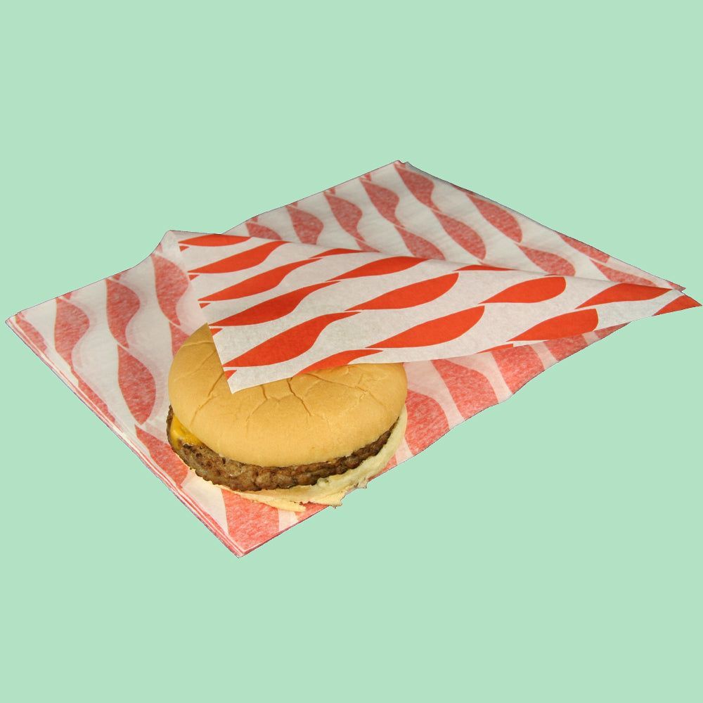Red Burger Wrap