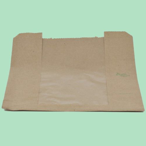 7" x 7" Kraft Bio Film Strip Bag