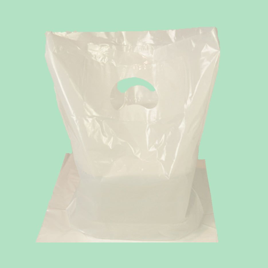 Small Patch Handle Carrier Bag
