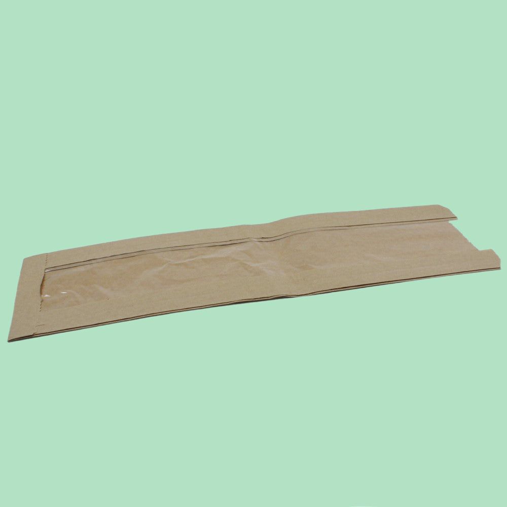 4" x 6" x 14" Kraft Bio Film Strip Bag