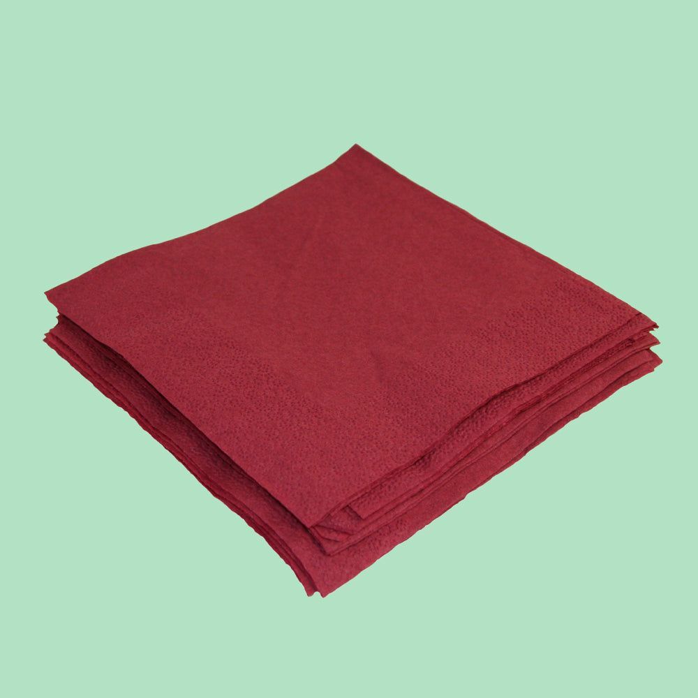 Bordeaux Napkins 2 Ply (33 x 33cm)