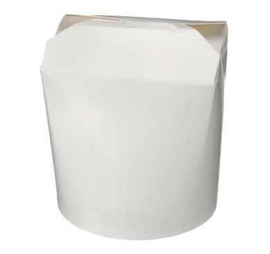 26oz White Food Pail