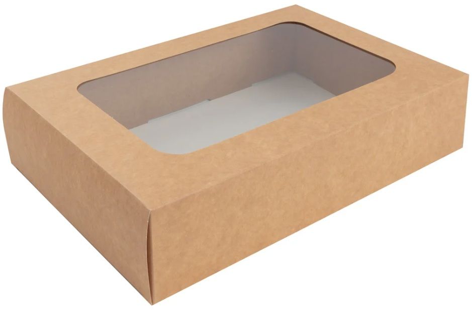 Small Platter Box With Window