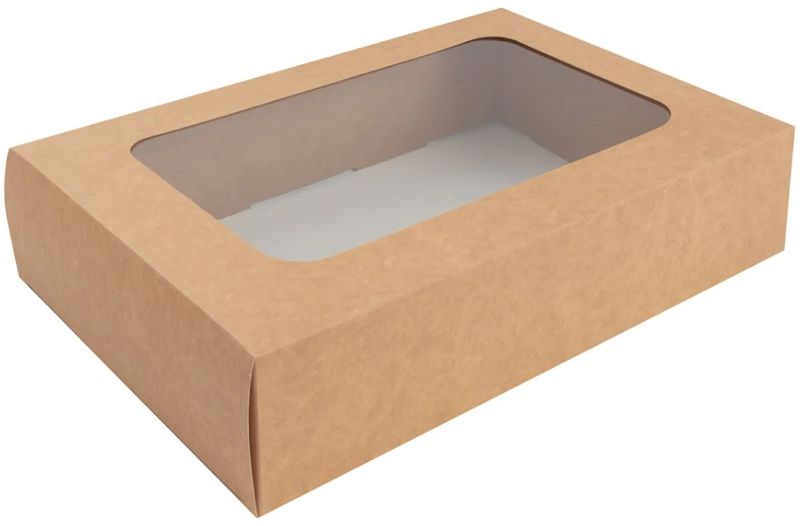 Small Platter Box With Window