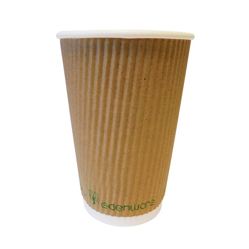 16oz Triple Wall Compostable Paper Cup
