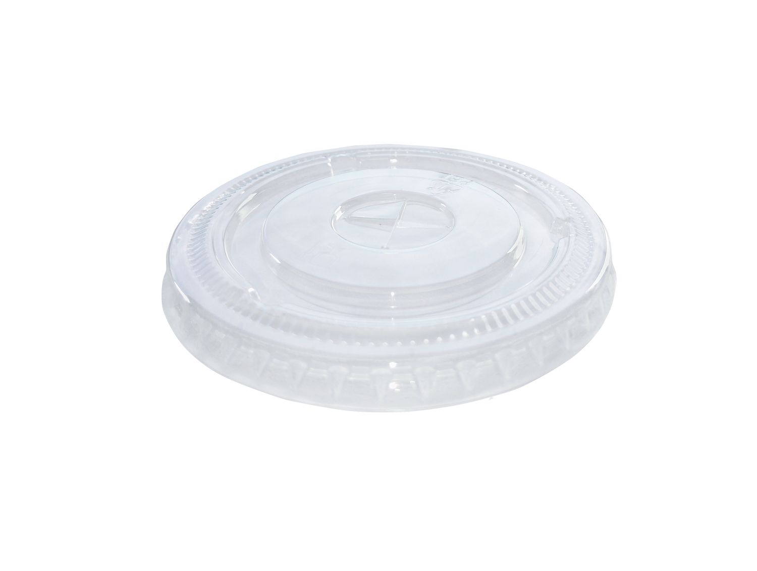 7oz Flat Lid - Straw Slot