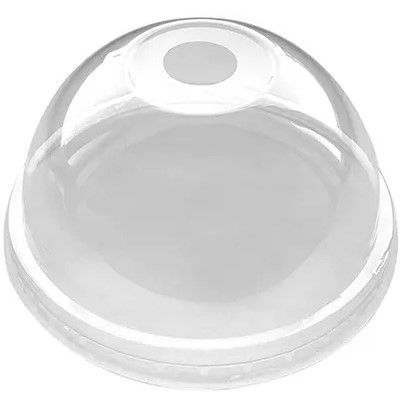 12-22oz Dome Lid With Hole