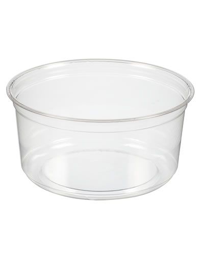 12oz Clear Round Pot