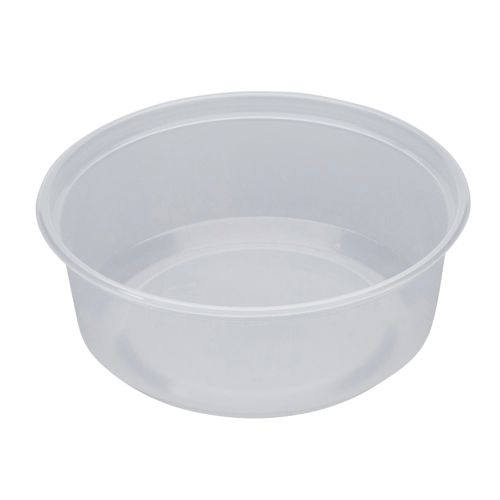 250ml Round PP Pot & Lid Combo