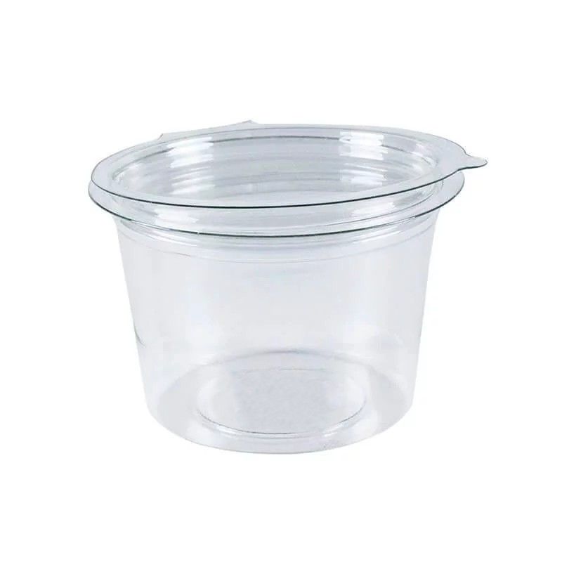 400ml Round Hinged r-Pet Pot