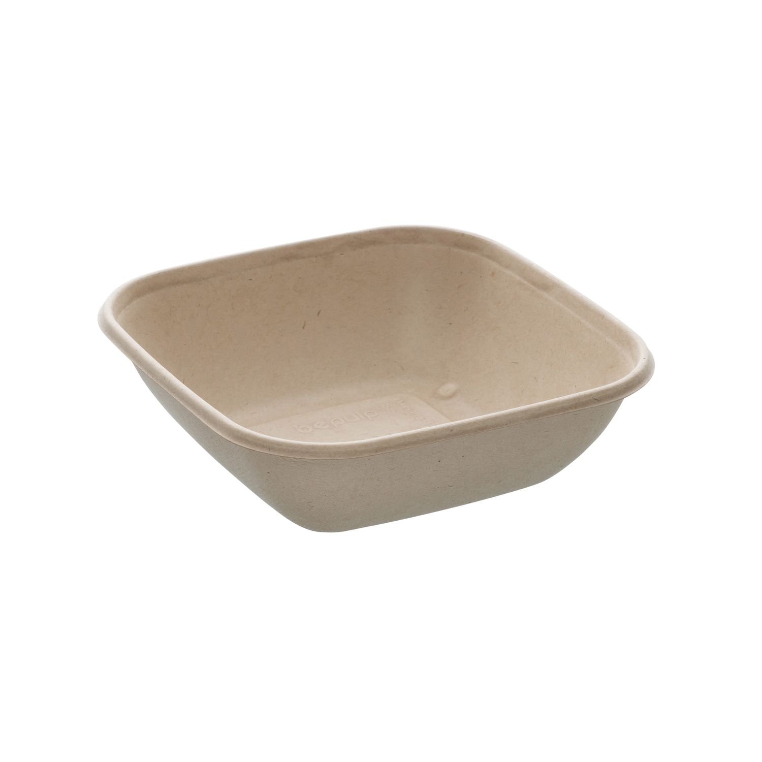 BePulp Square PLA Laminated Bowl - 750ml