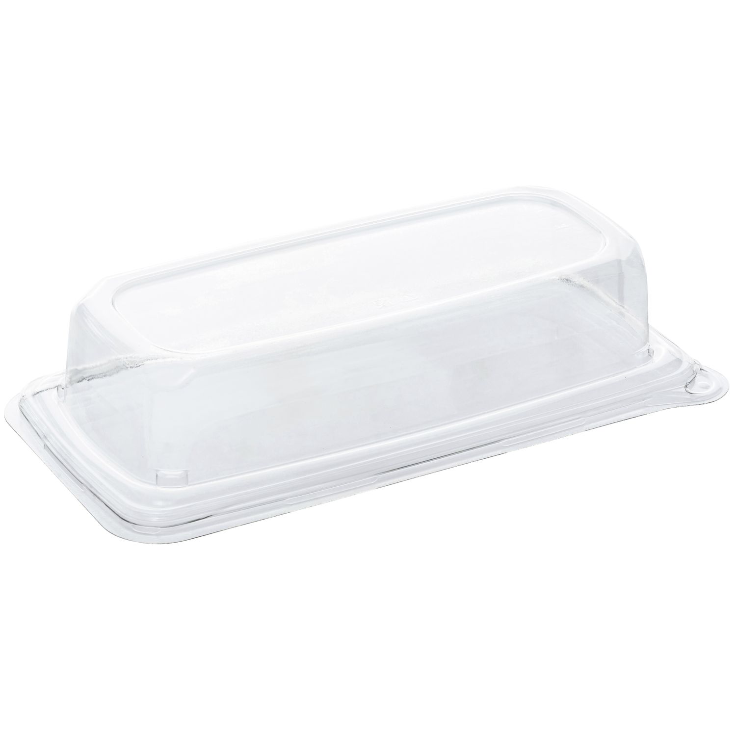 Rectangular r-Pet Lid 24cm x 11cm
