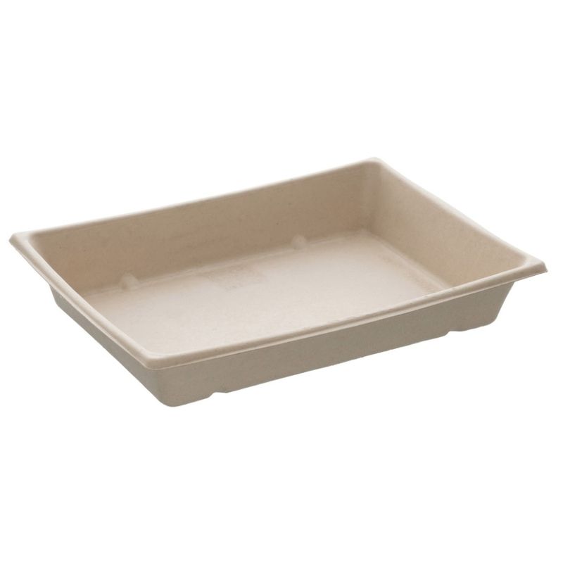 BePulp Rectangular Pagoda Tray - 750ml