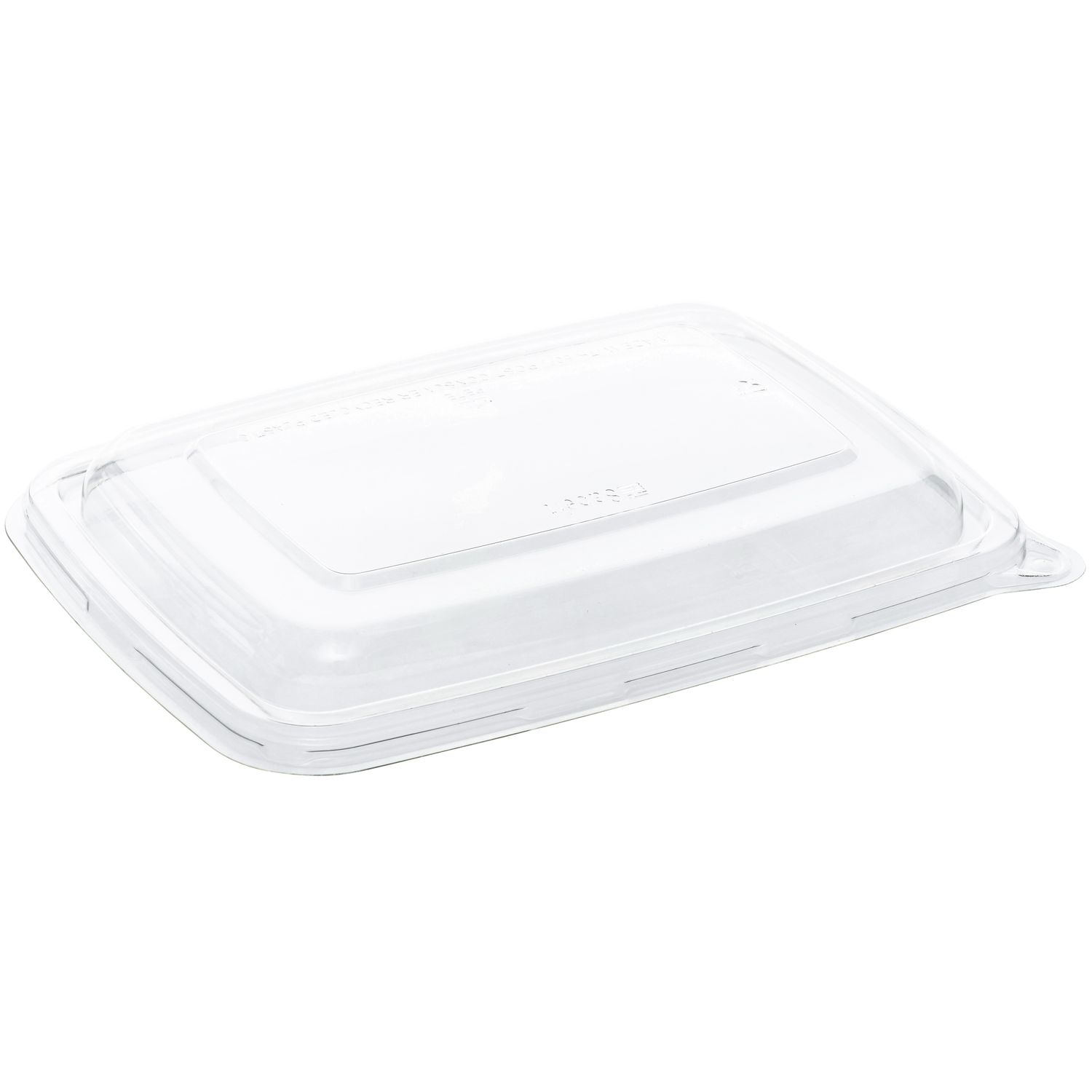 Rectangular r-Pet Lid 17cm x 23cm