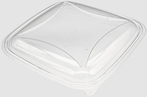 375/500ml Clear Square rPET Lid