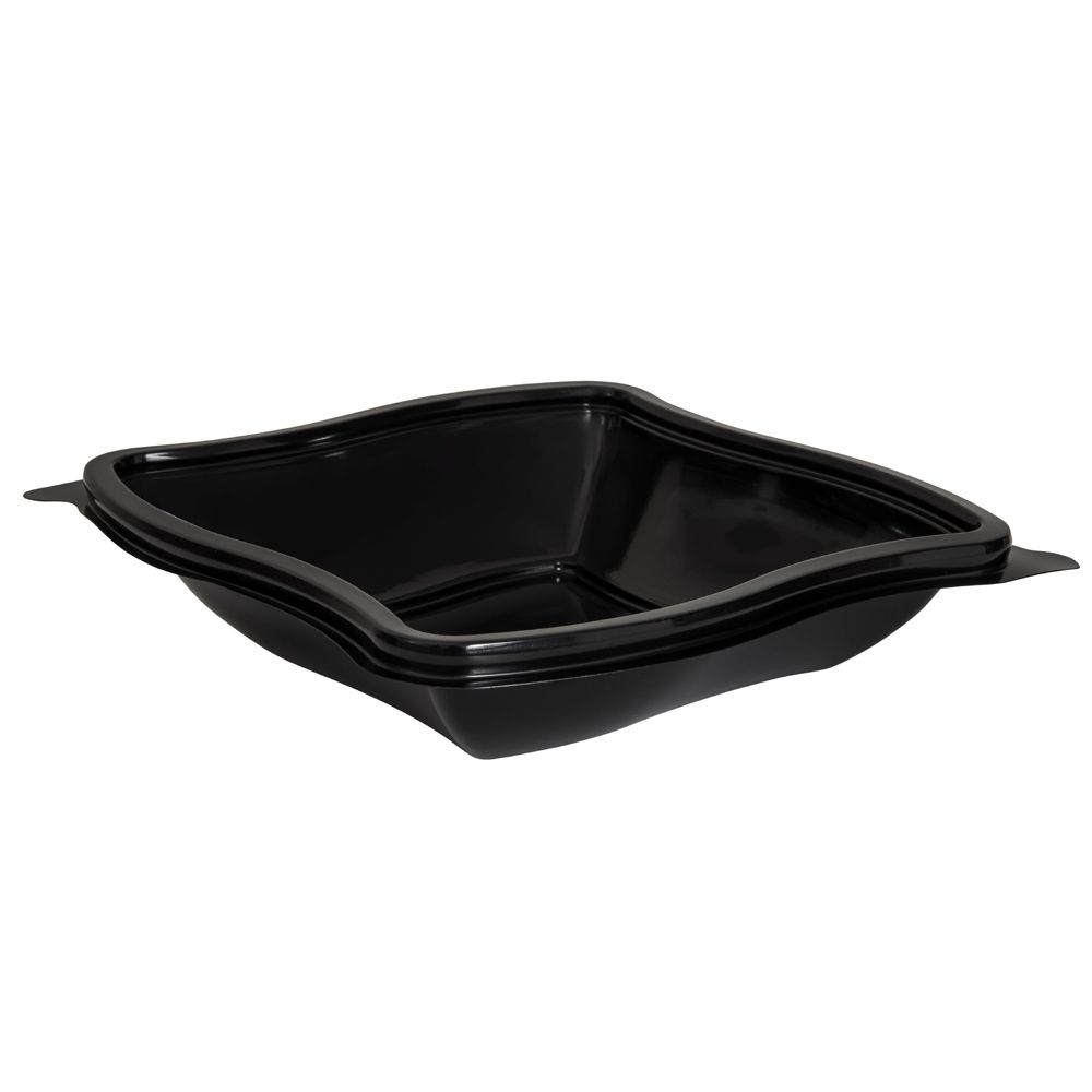 750ml Black Wavy rPET Tray
