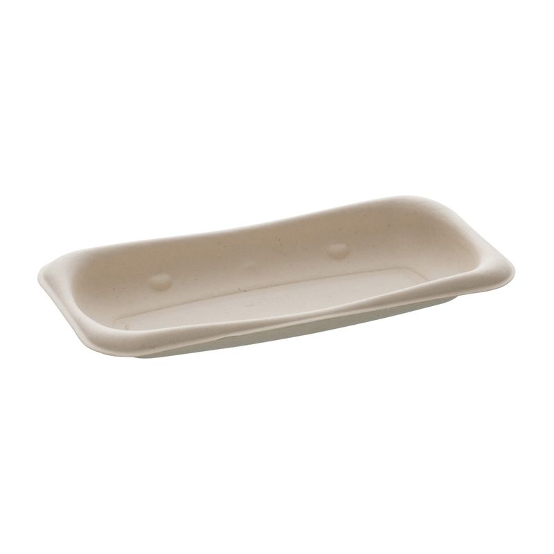 Grab & Go BePulp Rectangular Tray 20cm x 10cm