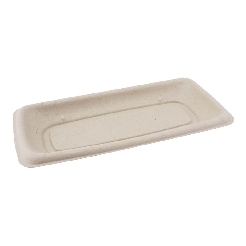 Grab & Go BePulp rectangular Tray 24cm x 11cm