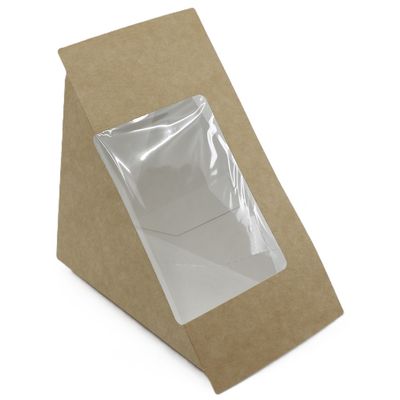 78mm Kraft Heat-Seal Wedge 78mm Kraft Heat-Seal Wedge