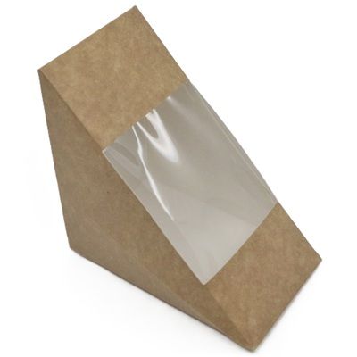 Deep Fill Kraft Clip-Pack Wedge
