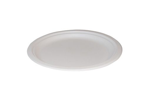 9" Round Bagasse Plate