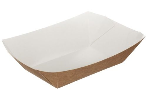 Small Kraft Chip Tray