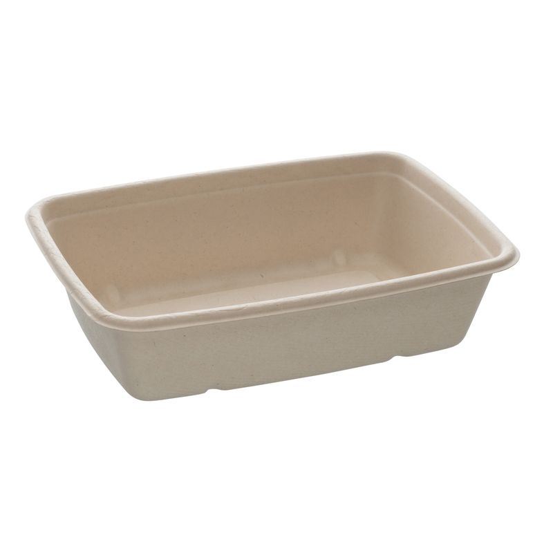 BePulp Rectangular Tray - 1050ml