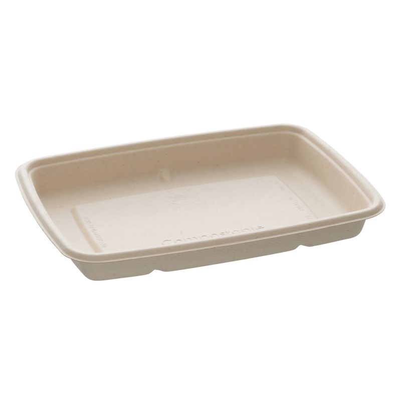 BePulp Rectangular Tray - 600ml