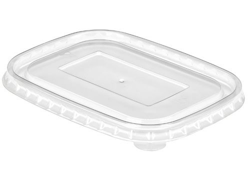 500/750/1000ml Rectangular PET Tray Lid
