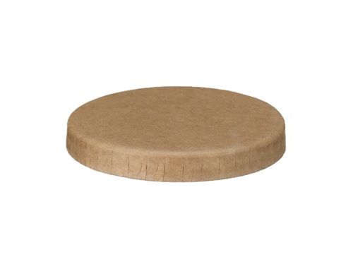 2-4oz Kraft Board Flat Lid