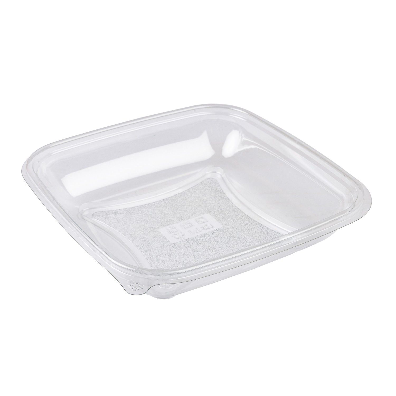 750ml Clear Square rPET Tray