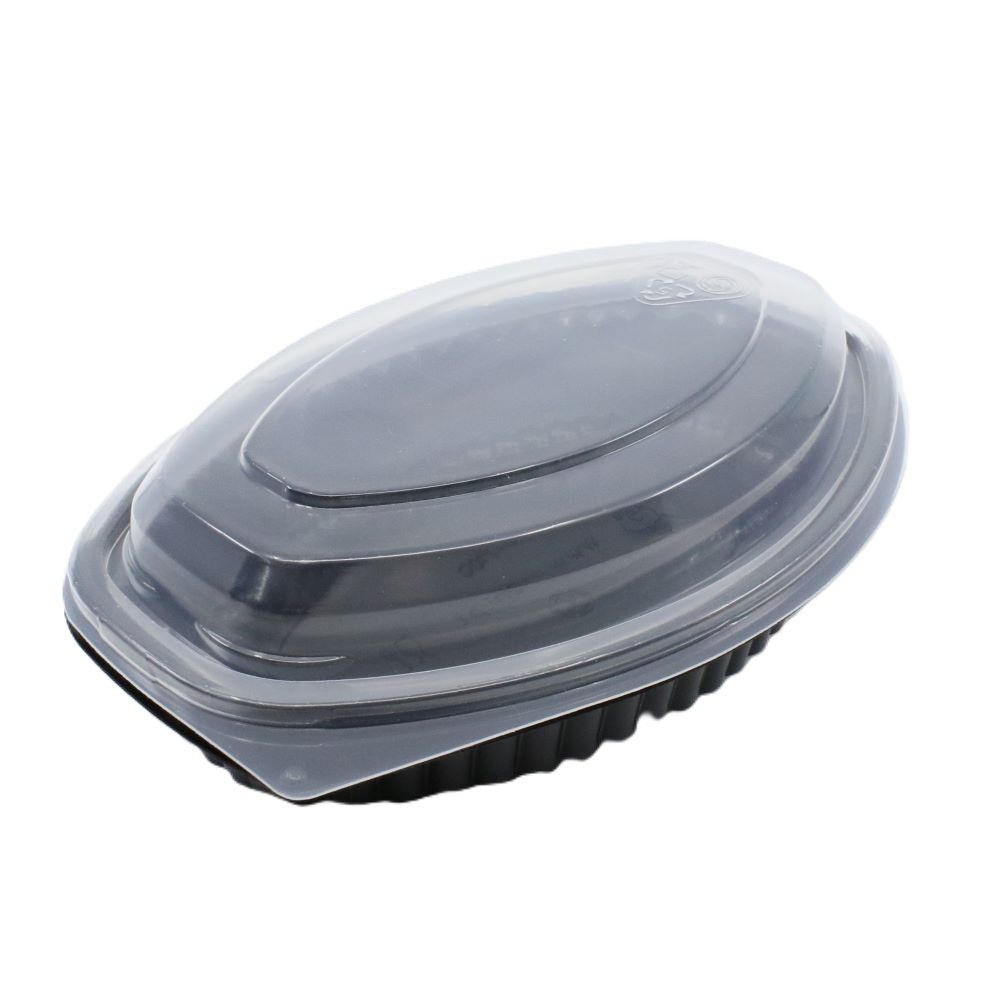 12/16oz Clear Oval Microwave Lid