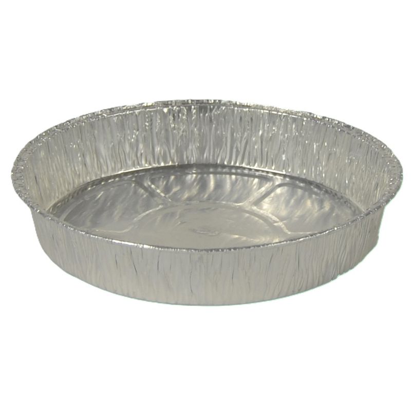 Round Non-Lanced Foil Flan Case 166mm t/o x 28mm