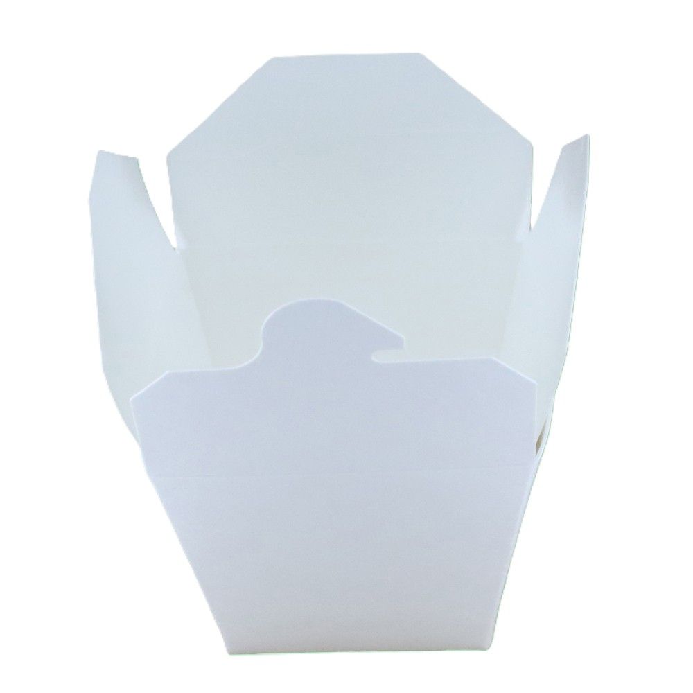 8oz White Leakproof Container