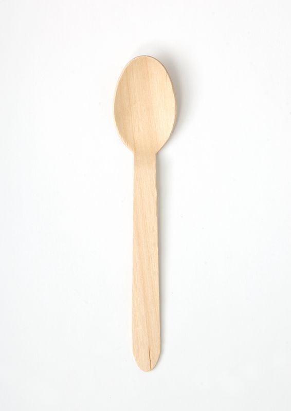 Wooden Dessert Spoon