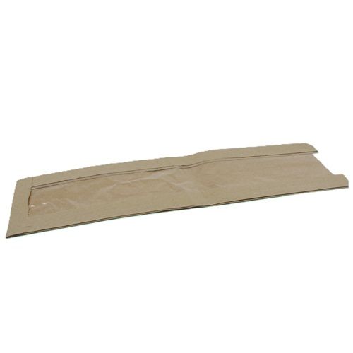4" x 6" x 14" Kraft Bio Film Strip Bag